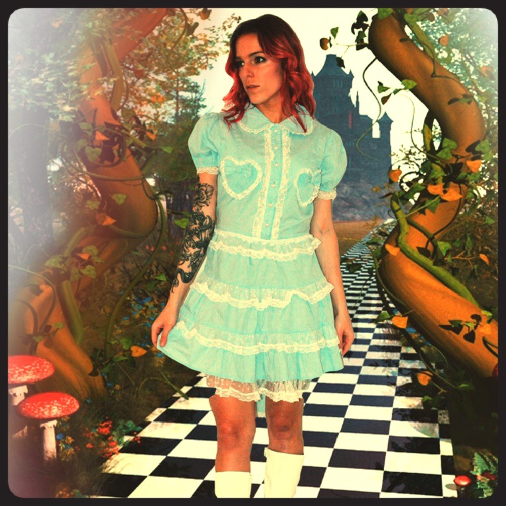 Cute Lolita Alice In Wonderland Dress 👗